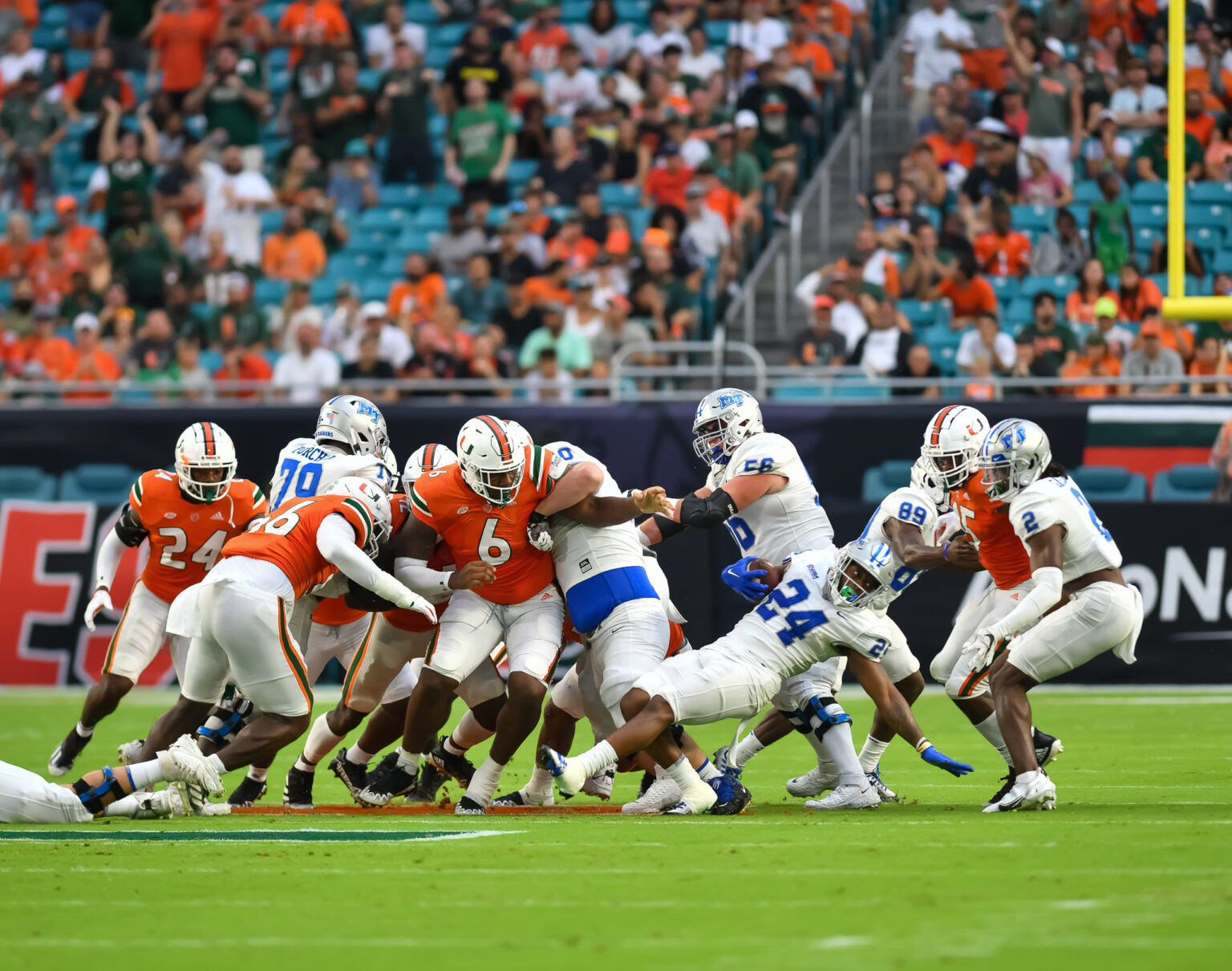 Photos Miami Vs. Middle Tennessee State New Era Prep