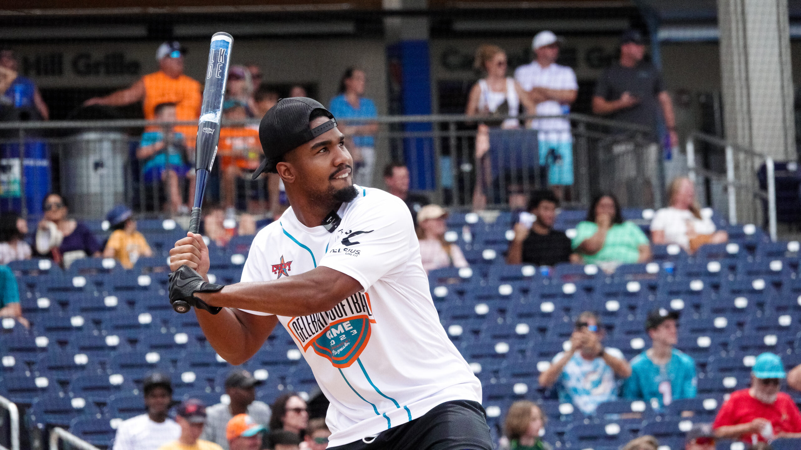 Xavien Howard Celebrity Softball - Clear Vision