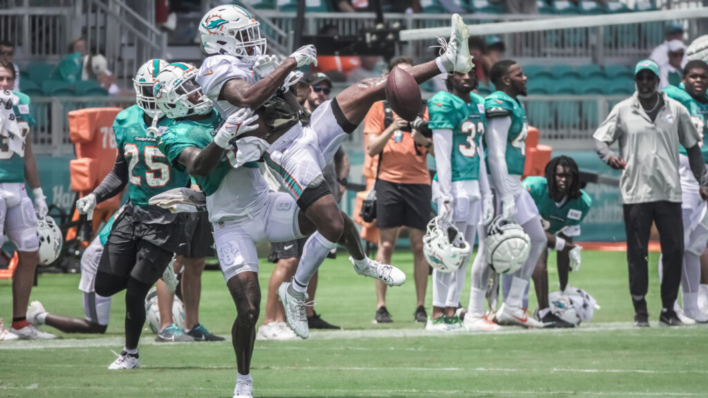 Photo gallery: Dolphins training camp, Wednesday, September 7, 2022