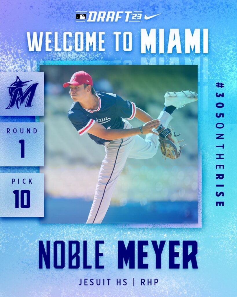 Noble Meyer – Miami Marlin