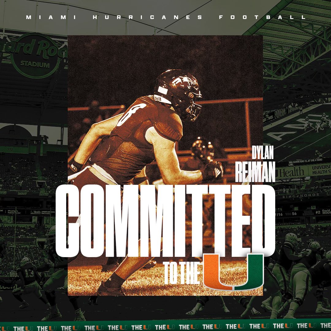 Breaking News: Dylan Reiman commits to Miami