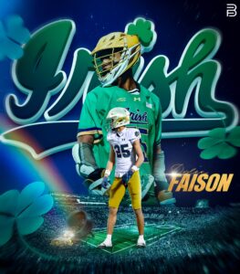 Duel Sport Commitment: Dylan Faison commits to Notre Dame