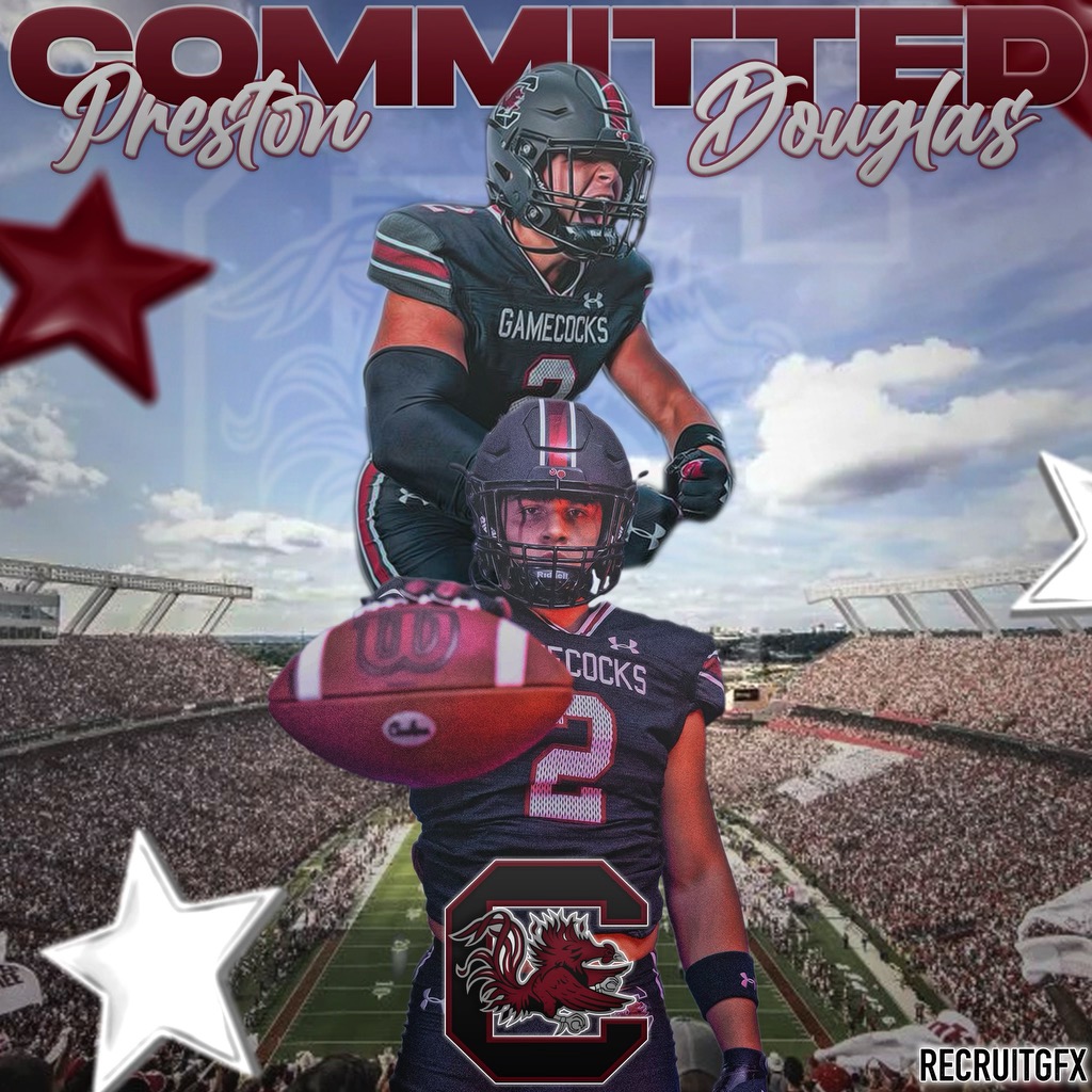 Breaking: Preston Douglas commits to S. Carolina