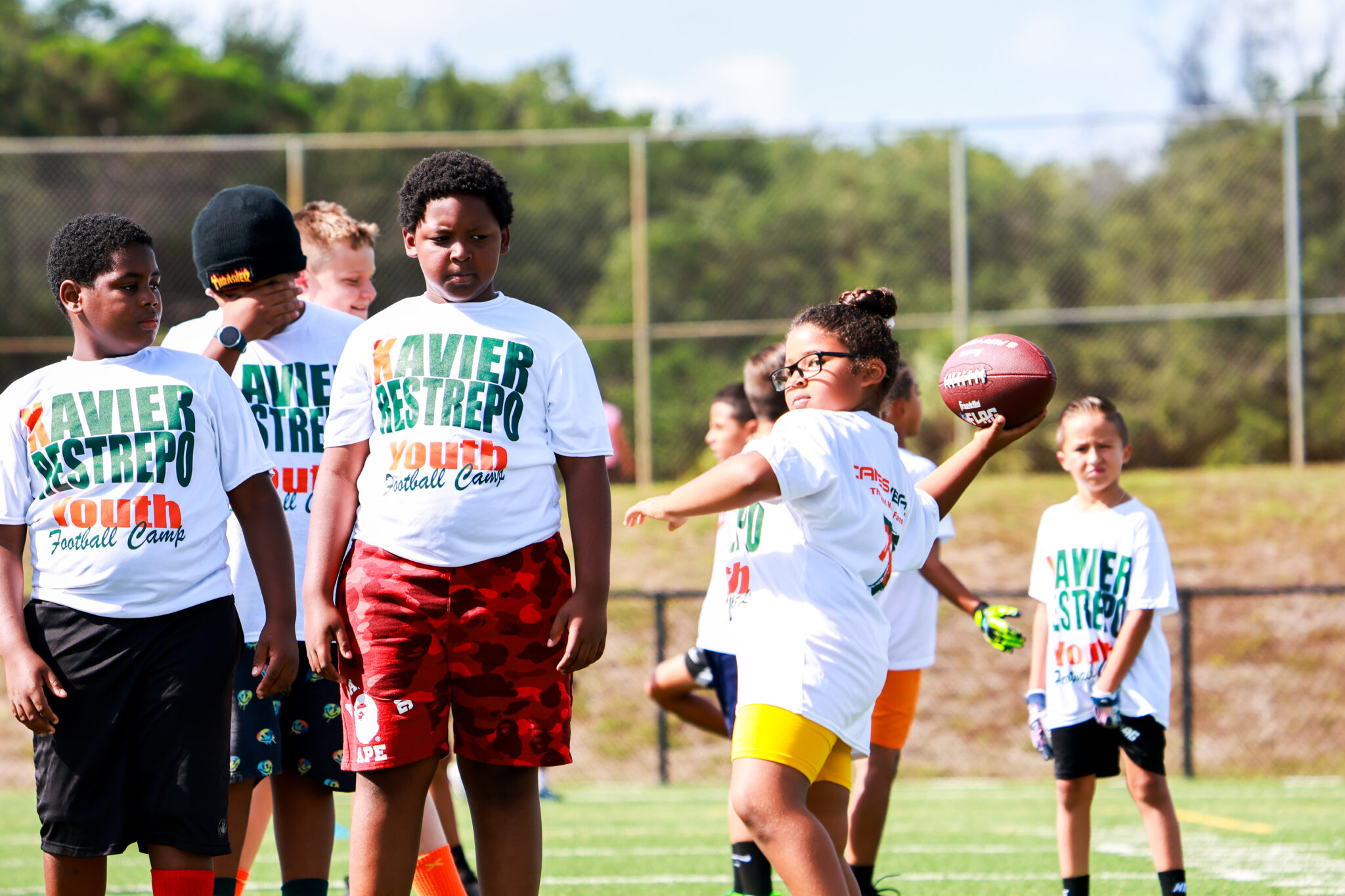 Photos: Xavier Restrepo Youth Football Camp 6.01.2024 - New Era Prep Photos: Xavier Restrepo Youth Football Camp 6.01.2024 - New Era Prep