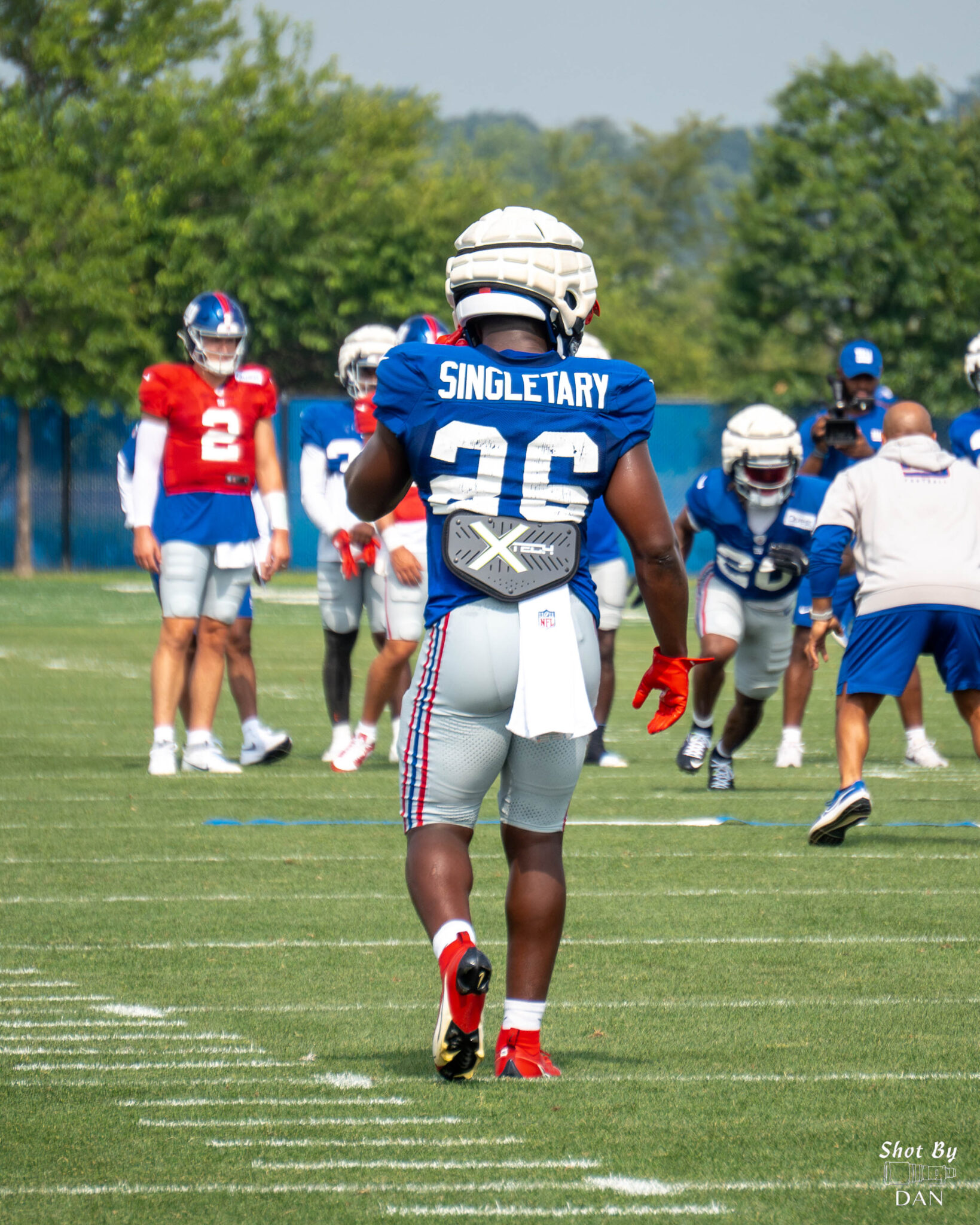 High Motor: Devin Singletary shines to begin New York Giants Training Camp