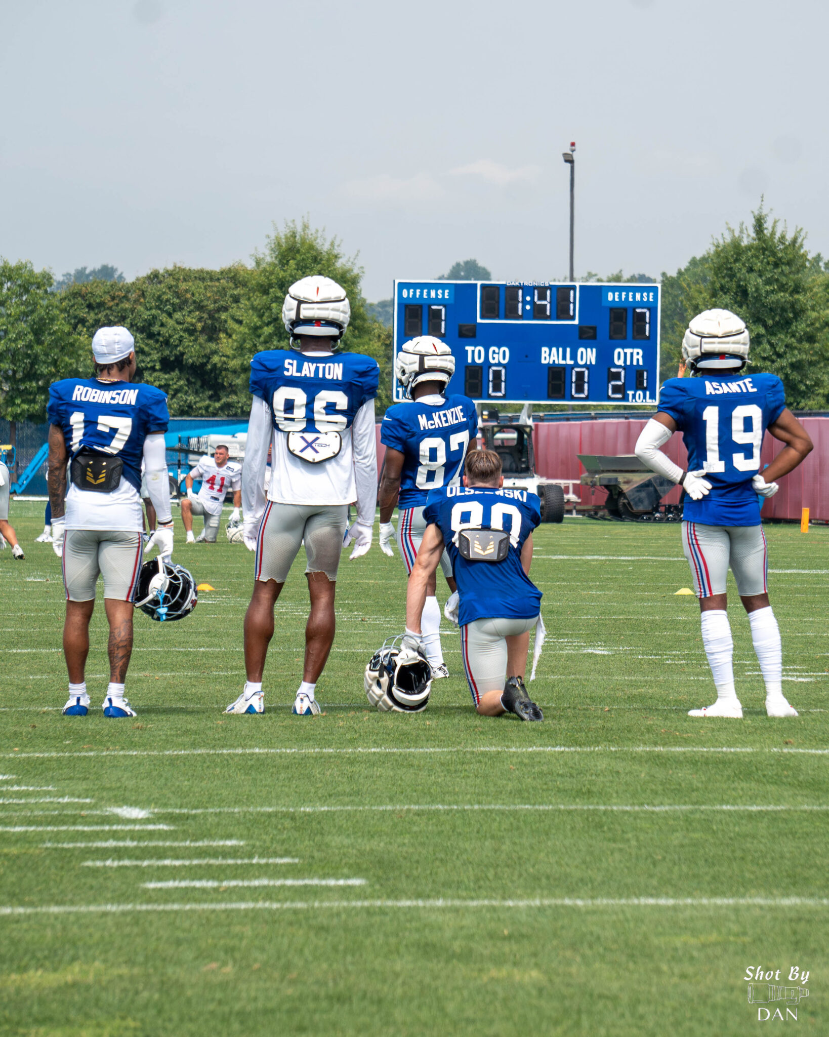 Mondays are for the Backups: Giants Training Camp in Review