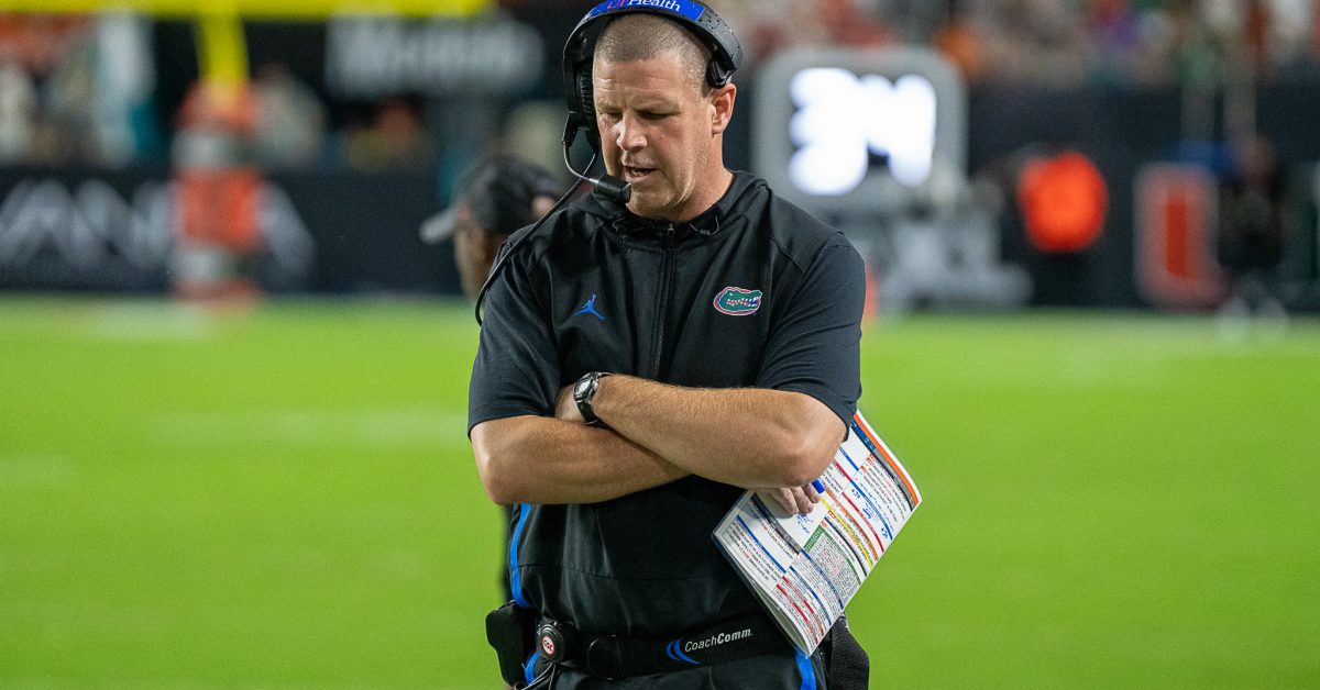 Billy Napier Florida Gators Head Coach
