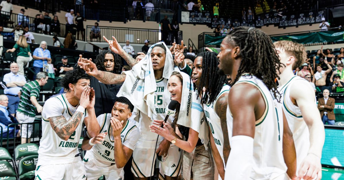 The University of South Florida Bulls take on the University of Tulane Green Wave at the Yuengling Center on Sunday March 1, 2026